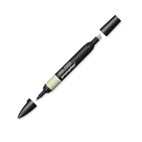 Image of Winsor & Newton Promarker, Alcohol Based Markers, Khaki (Y616), Double Tipped Drawing Marker Set for Artists, Graphic Designers, Illustrators - Chisel & Fine Twin Tip, Streak Free Coverage