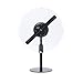 HFZ 3DHologramFan with Protective Cover, WiFi APP Control, Remote Bluetooth, Bright LED, 700 Video Library for Trade Shows, Exhibitions, Retail and Events(9.06 Inch +APP+WIFI+Remote+Bluetooth+Cover)