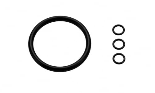 Complete Set of 4 Replacement Gaskets for Coffee Machines Compatible with De Longhi, Krups, Nespresso Inissia, and Pixie Models