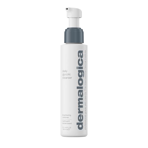 Dermalogica Daily Glycolic Cleanser, Face Wash with Glycolic Acid and AHA, Removes Buildup and Brightens Skin Tone, 5.1 Fl Oz