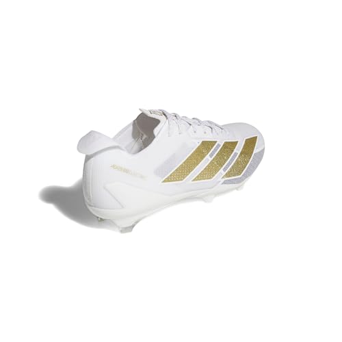 Image of adidas Mens Adizero Electric Football Sneakers Shoes - White