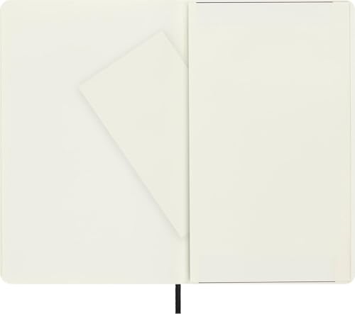 Carnet de notes Moleskine grand format premium à couverture noire