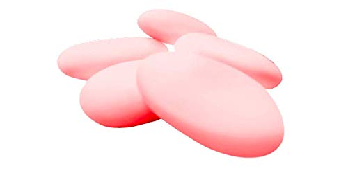 Dulcefina chocolate and Sweets, Pink almond Dragee Thin Shell peeled (Sposa Novella Rosa Confetti) Gluten Free (1.100 Lbs)