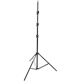 Manfrotto 368B 11-Feet 5/8-Inch Stud and 015 Top Basic Light Stand - Replaces 3336 (Black)
