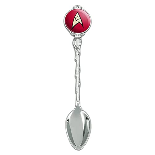 Star Trek Engineering Shield Novelty Collectible Demitasse Tea Coffee Spoon