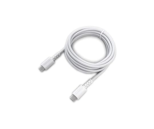 Kashimura AJ-647 USB Charging & Sync Cable C-C 100W WH 6.6 ft (2 m)