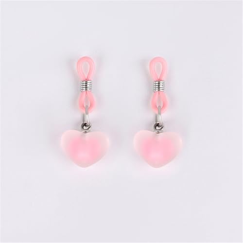 ニップルクリップ 2個セット SM 乳首クリップ 調教用 過激大人のおもちゃ 男女兼用 調節可能 ｜乳首刺激 快感増幅 胸アクセサリー｜SMプレイ バストトーション 肌に優しい素材 (ハート形) - 画像6