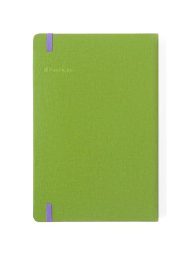 Image of A5 Professional Notebook, 244 Lined Pages, 100 GSM Thick Paper, Premium PU Leather Hardcover, Includes 2025 Reference Calendar Card, Oliver