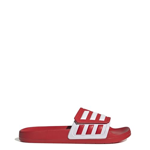 adidas Mixte Adilette TND Slides, vivid red/ftwr white/vivid red, 43 EU