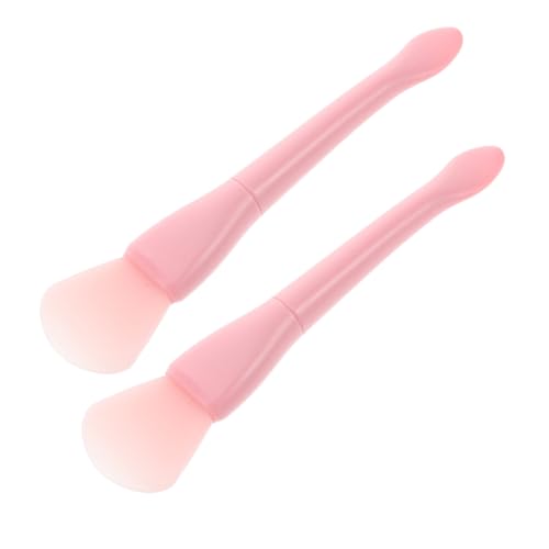 OATIPHO Dual-head Face Mask Brush Set Soft Silicone Applicator for Mask Application Routine