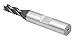 Accusize Industrial Tools Standard Tooth M42 8% Cobalt TiAlN Roughing End Mill, 1/4