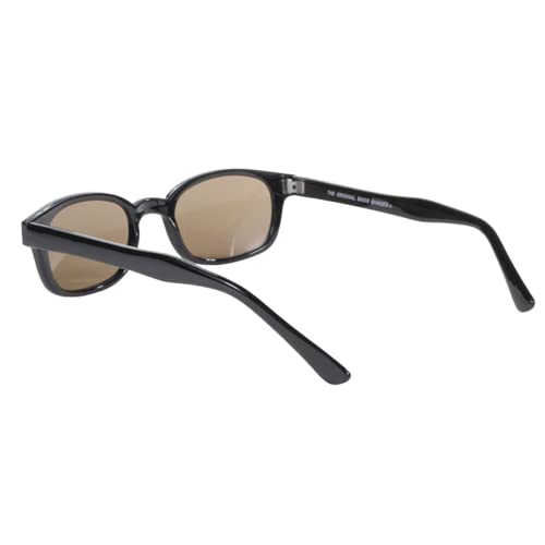 Lunettes de soleil pour casque moto KD's monture noire taille XL - 5