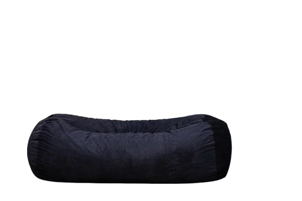 King Comfort 6ft Velvet Bean Bag Cover – Ultra Soft, Washable & Durable Lounge Chair Cover for Home, Office, Bedroom & Living Room (Filling Not Included)-picture-30