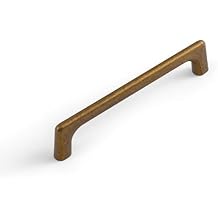 Goo-Ki 5128mm Hole Centers Antique Brass Cabinet Pulls, Stylish Cabinet Hardware for Drawer,Cupboard & Wardrobe,12 Pack