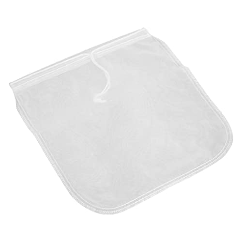 Bolsas de leche de nueces de nailon para queso, té, yogur, jugo, vino, sopa, hierbas, lavables, 33 x 33 cm