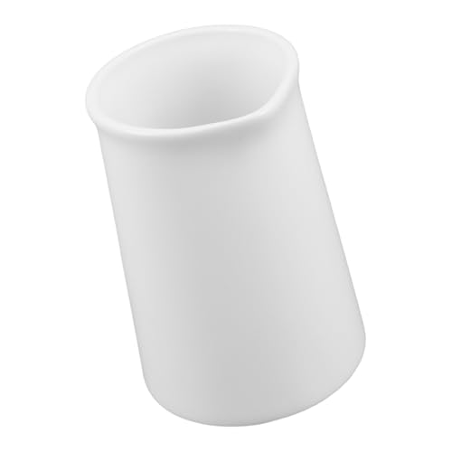 KICHOUSE Jarra de Leche Cerámica con Boquilla Puntiaguda Latte Café y Cocina