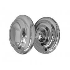 Frelan JV57 PC Exterior Door Hardware Centre Knobs Polished Chrome - Image is for Illustrative purpose only