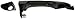 Dorman 97780 Exterior Door Handle Compatible with Select Hyundai Models, Black
