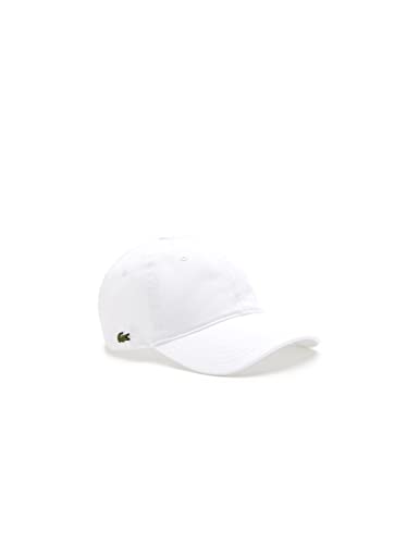 Lacoste Unisex Rk0440 Kappe, Weiß, Einheitsgröße