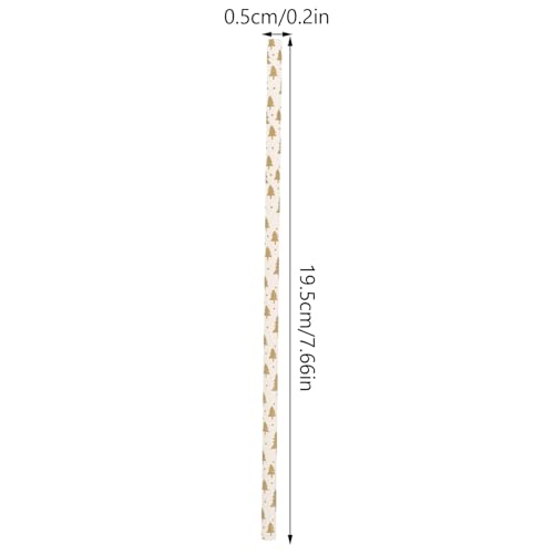 Healeved 200 pitillos desechables de papel biodegradables miniatura 2