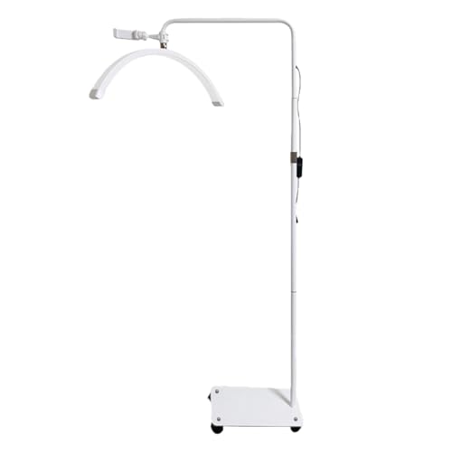 NIGOE LED�t���A���C�g �܂��G�N�X�e�p�n�[�t���[�����b�V�������v �L���X�^�[�t�� 360°��] ���e/�X�L���P�A/�܂�/����/�^�g�D�[/�Ǐ��p �������߉\ 40W �����R���t�� �Ɩ��p (�z���C�g)