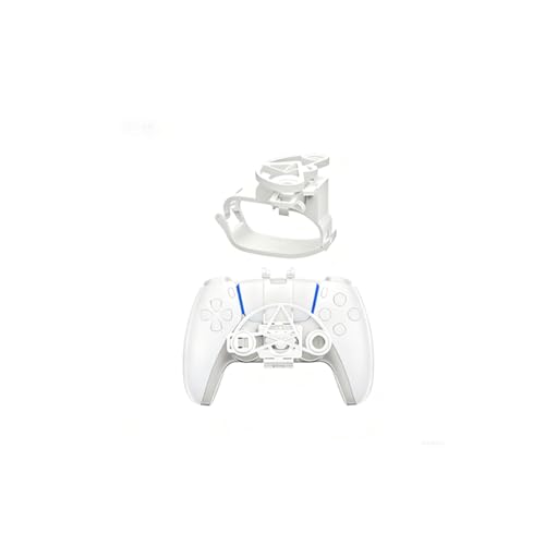 Image of YSFVNP Steering Wheel Controller, Mini Steering Wheel for Controller, Controller Steering Wheel for PC and Gaming Game Accessories Silvery Grey