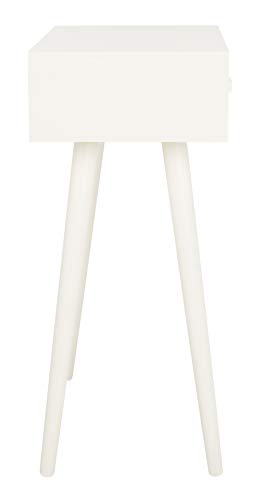 Madera moderna en blanco y antiguo mesa grande rectangular para salon y comedor 6