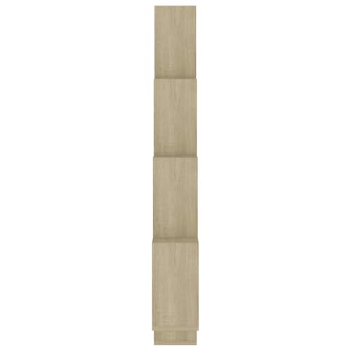 Étagère murale avec compartiments ouverts design moderne en bois - 7