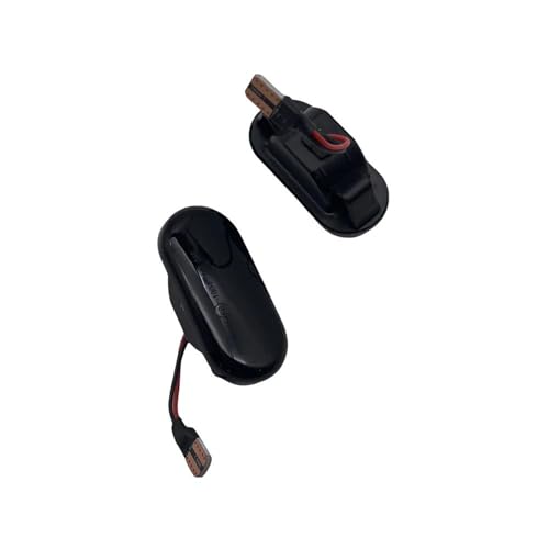 Clignotants latéraux LED à défilement séquentiel étanche avec finition fumée pour Note E11