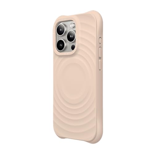 CASETiFY Ripple iPhone 15 Pro Max Case [ 2X Military Grade Drop Tested/Wave Textured/Compatible with Magsafe ] - Oat by CASETiFY - Used condition - Image 2