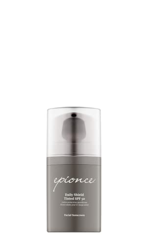 Epionce Daily Shield Tinted SPF 50 Sunscreen, Tinted Moisturizer and Face Sunscreen, Anti Aging Facial Sunscreen, Tinted Sunscreen with Argan Oil and Zinc Oxide