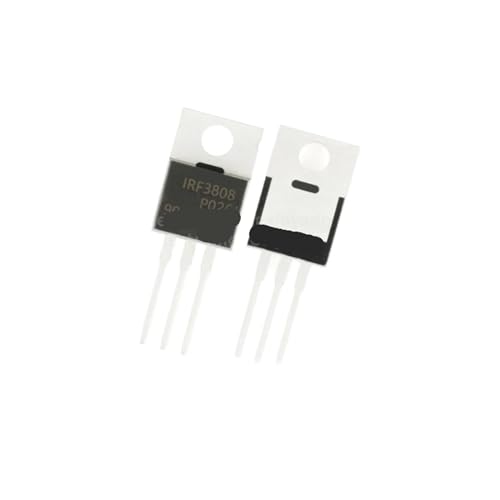 Transistor MOSFET IRF3808PBF TO-220 75V 140A pour commutation de puissance lot de 10 pièces