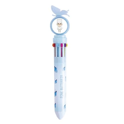 Stylo à bille rétractable multicolore parfait pour organiser vos recettes de cuisine