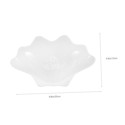 Assiette de service coquillage en céramique pour vos buffets dînatoires