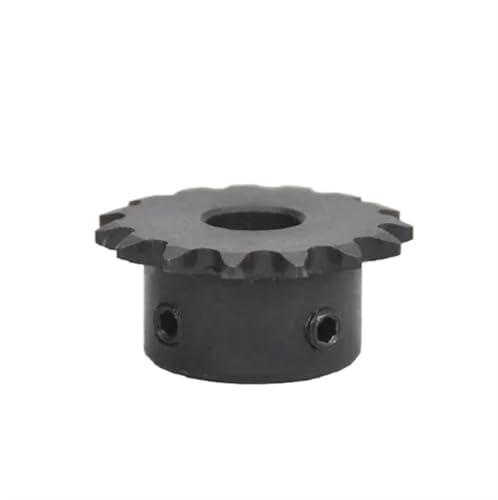 Bevel Gear Pinion Hardware Mechanical 1pcs 15 Tooth 04C Chain Gear Steel 6mm-12mm Bore Industrial Sprocket Wheel Motor Chain Drive Sprocket Tooth Pitch 6.35mm(10mm)