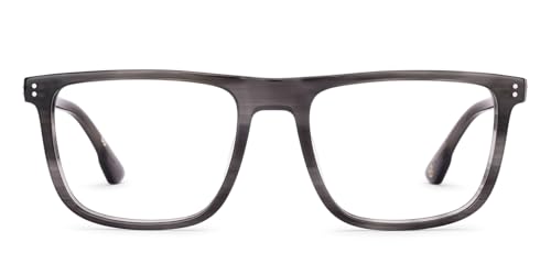 Image of John Jacobs Coastline Collection | Grey Full Rim Premium Eyewear | Blue Light blocking Glasses | For Men and Women | Medium