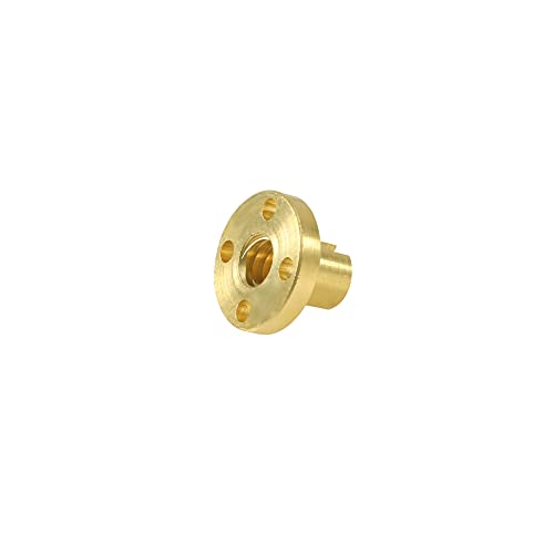 Lysee 3D Printer Parts & Accessories - 3D Printer Parts T8 Anti Backlash Spring Loaded Nut Elimination Gap Nut for 8mm Acme Threaded Rod Lead Screw CNC Nut - (Size: Lead 8mm)