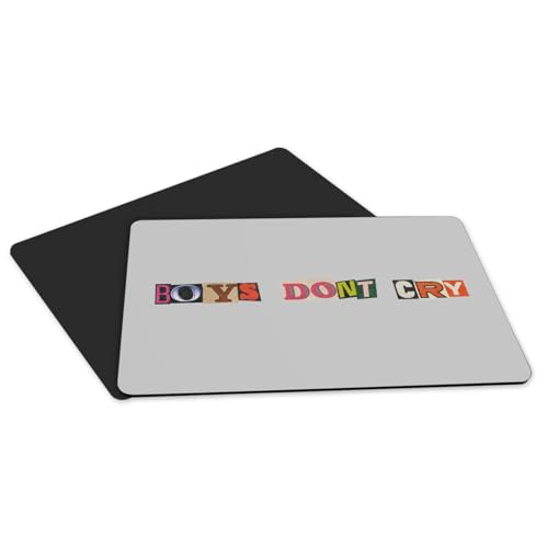 Set de table gris lavable grand format en caoutchouc antidérapant lot de 4