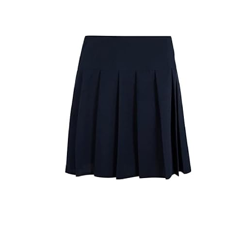 Jupes plissées pour filles et femmes avec taille élastique anti-froissement