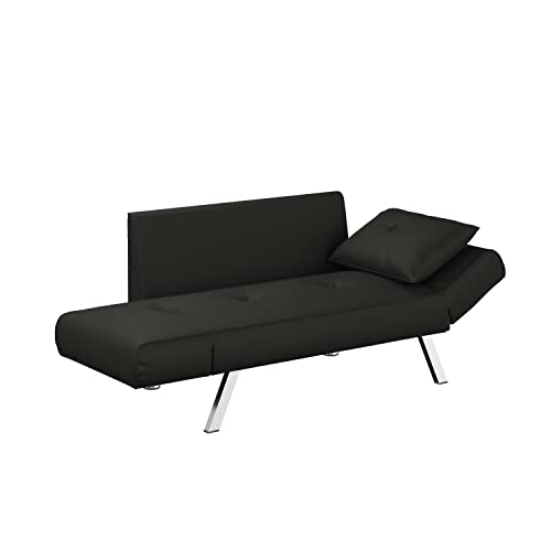 Serta Marin Convertible Sofa, Black #TOP5