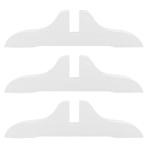 Support de base en bois paravent stable écran pliant blanc Healvian adaptable 3x - 2