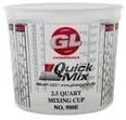 Quick Mix Measuring/Mixing Cups 80 oz. #980 Graduated, (50/Case)
