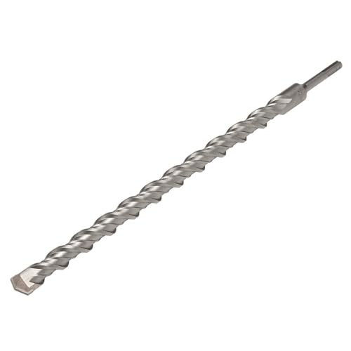 Draper Sds Plus 13880 - Punta Per Trapano In Carburo Di Tungsteno, Doppia Scanalatura, 25 X 450 Mm, Per Calcestruzzo, Muratura, Mattoni, Pietra, Grani