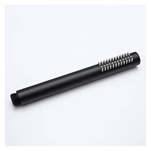 Pomme de douche en laiton massif noir mat haute qualité pour douche design et moderne
