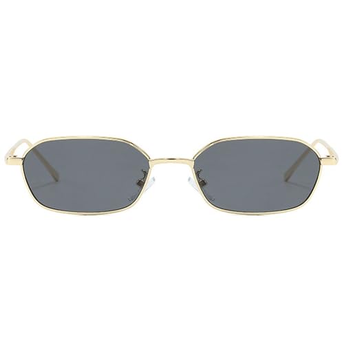 Fashion Retro Square Sunglasses Womens Rectangle Sun Glasses Lady Small Metal Eyeglasses Vintage Men Punk Sunglasses - Main Image