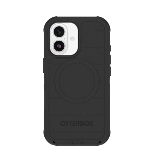 Image of OtterBox iPhone 17 Defender Pro Series Case - Black - Tough, Rugged & Durable iPhone Case, Snaps on MagSafe