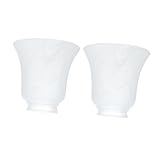 Luminaire en forme de cloche : 💥💥【abat-jour au sol】abat-jour en verre dépoli en forme de cloche, luminaire de remplacement, couvercle de lustre, abat-jour suspendu pour ventilateur de plafond, applique murale ; il adopte un matériau en verre de avec un design de modélisation superbe et délicat et a de bons effets décoratifs.
