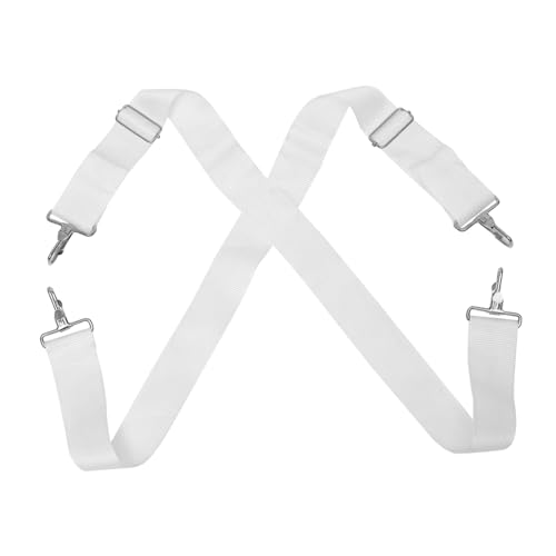 GALPADA Adjustable Bass Drum Shoulder Carrier Marching Band Drum Straps Comfortable Nylon Strap for Drummers