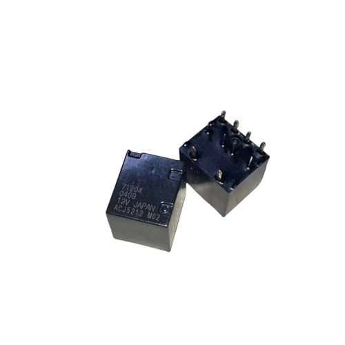 Relais ACJ5112 ACJ5212 12V double commutation stable pour carte électronique