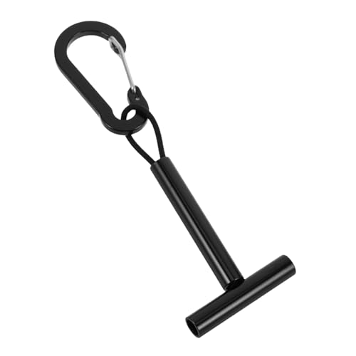 Happyyami Aluminum Alloy Holder for Fishing Line Management Portable and Compact Reel Accessory for Efficient Attachment and Storage for Anglers The Go